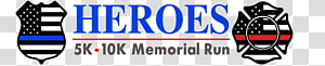 Heroes 5k/10k Memorial Run St. Petersburg Police Department Demens Landing Park 5K run 10K run, 10k Run transparent background PNG clipart thumbnail