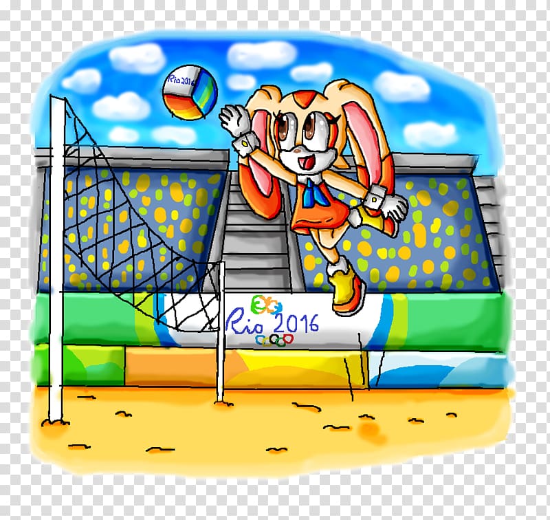 Beach volleyball Super Smash Bros. Brawl Metal Sonic, Peach cream transparent background PNG clipart
