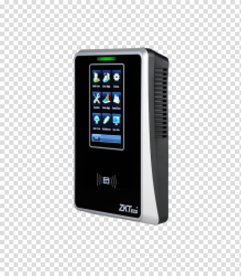 Access control Time and attendance Radio-frequency identification Biometrics Card reader, tps terminal transparent background PNG clipart