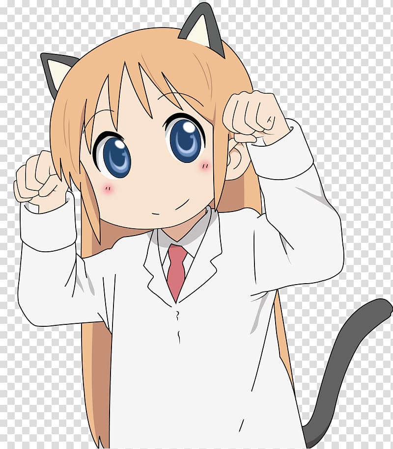 Nichijou Anime Mai Minakami Daily Lives of High School Boys Character, nichijou transparent background PNG clipart