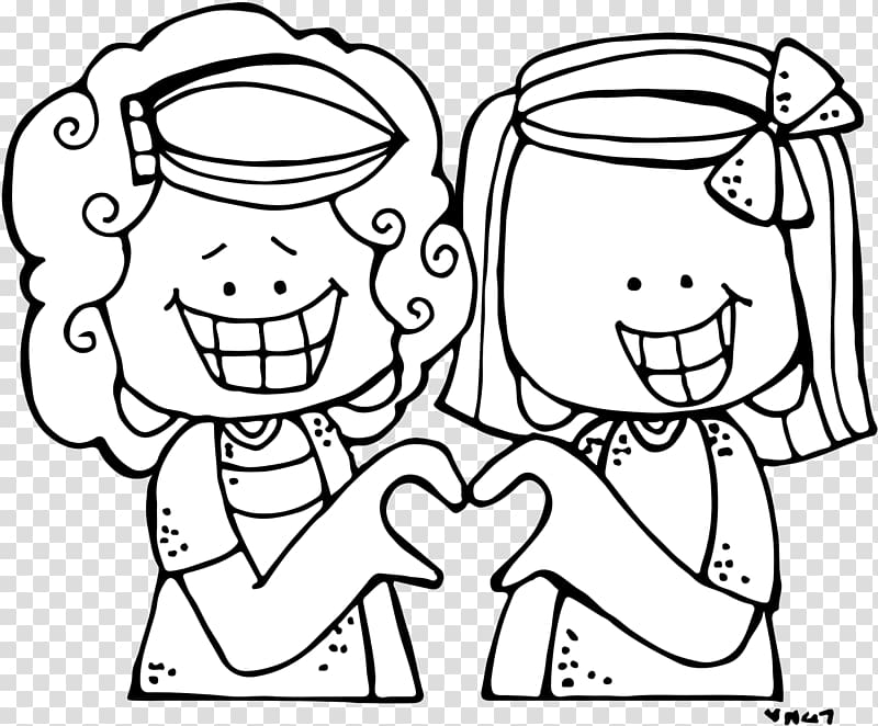 Drawing , love each other transparent background PNG clipart