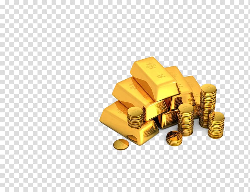 Gold as an investment Bullion Gold bar Metal, Cartoon Coin transparent background PNG clipart