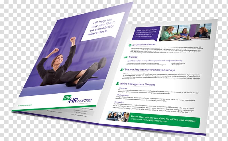 Brand Brochure, trifold flyer transparent background PNG clipart