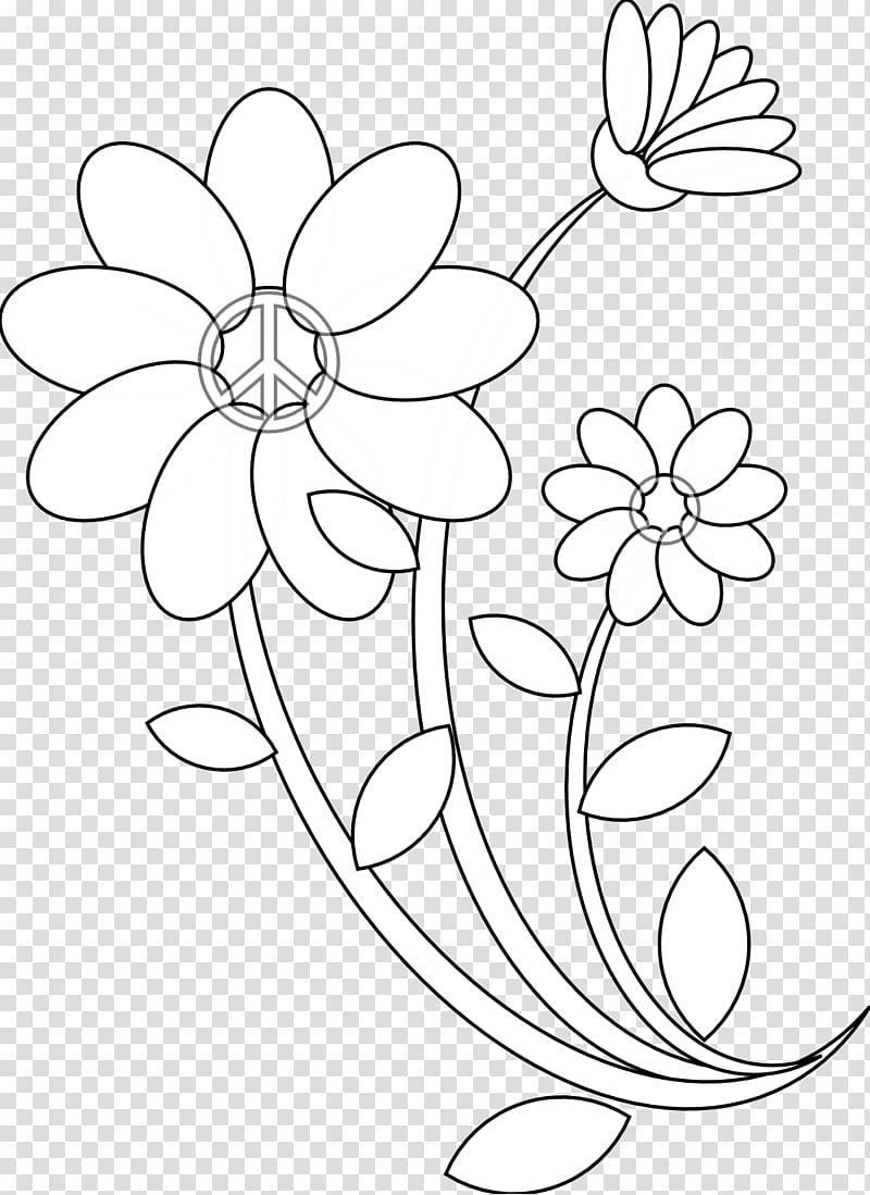 Floral Design Line Art Drawing Sketch - Flower Brushes - Free Transparent  PNG Download - PNGkey