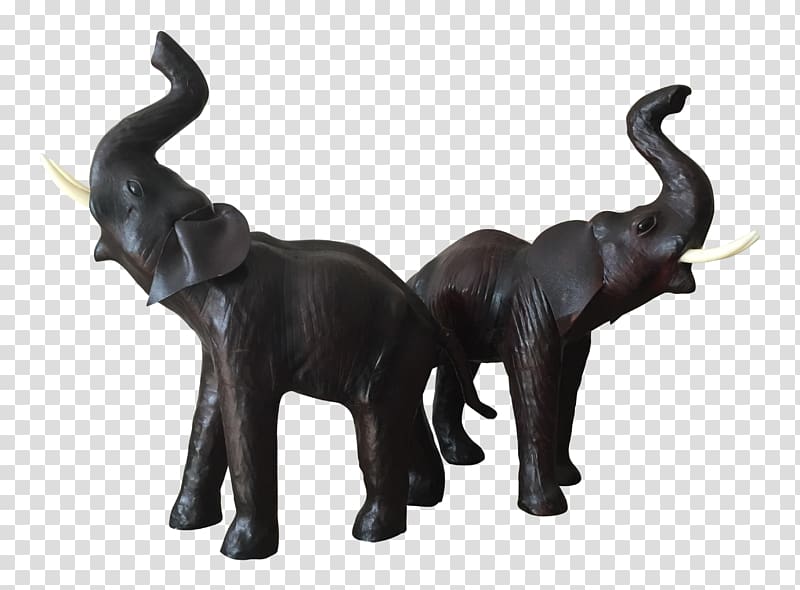 Indian elephant Figurine African elephant Elephantidae Statue, others transparent background PNG clipart