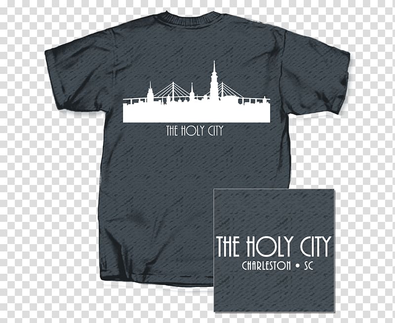 Long-sleeved T-shirt Long-sleeved T-shirt Charleston, holy city transparent background PNG clipart