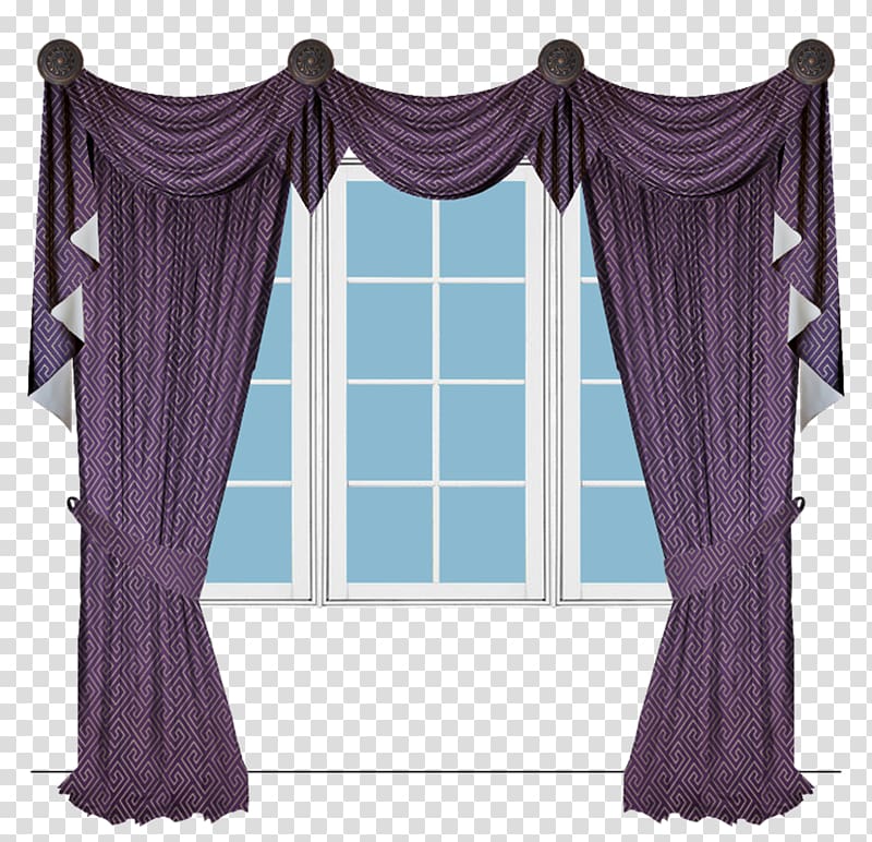 Curtain Window treatment Window Valances & Cornices Drapery, window transparent background PNG clipart