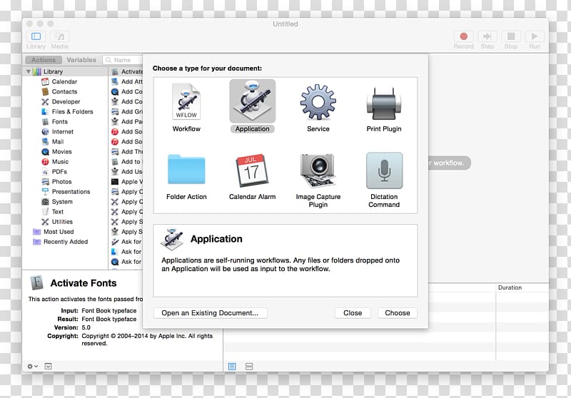 Automator macOS Finder Context menu, slack macos transparent background PNG clipart