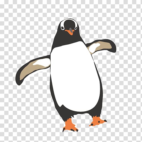 King penguin , Penguin transparent background PNG clipart