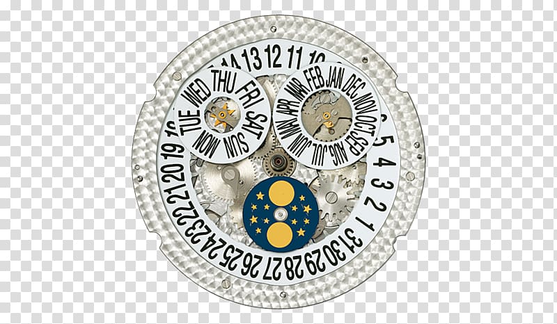 Patek Philippe & Co. Watch Complication Annual calendar Jewellery, watch transparent background PNG clipart