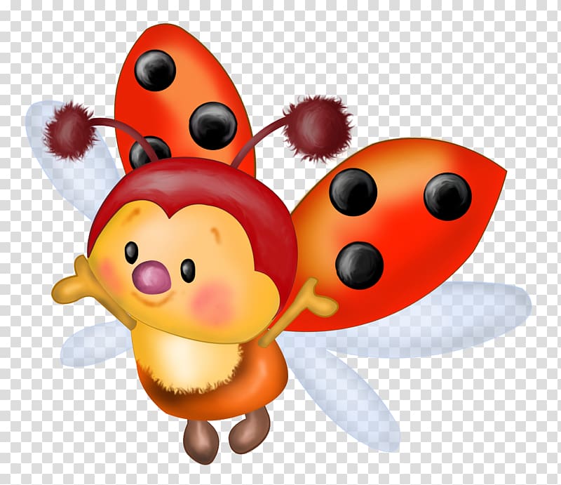 Beetle Ladybird Cartoon , bugs transparent background PNG clipart