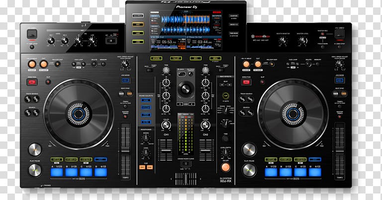 Pioneer DJ DJ controller Disc jockey Pioneer XDJ-RX CDJ, others transparent background PNG clipart