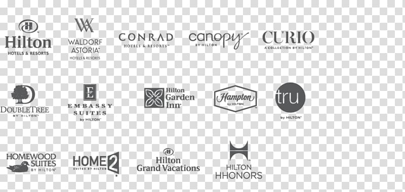 Brand Hilton Hotels & Resorts Product design Font Logo, logo hilton transparent background PNG clipart