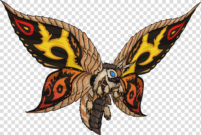 Mothra Godzilla King Ghidorah Rodan Art, godzilla transparent background PNG clipart