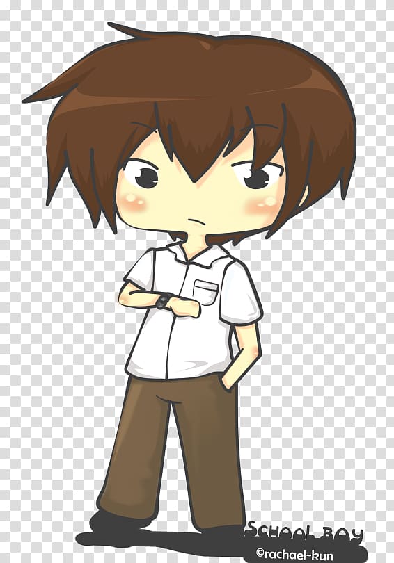 Chibi Drawing Anime Boy, Chibi transparent background PNG clipart