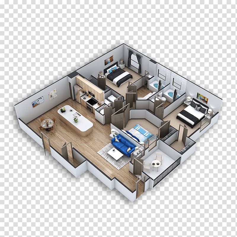 Parkway Lofts House Bedroom Apartment, Residential Community transparent background PNG clipart