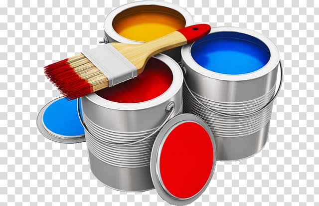 Paint Rollers Drawing Brush Painting, cartoon pot transparent background PNG clipart