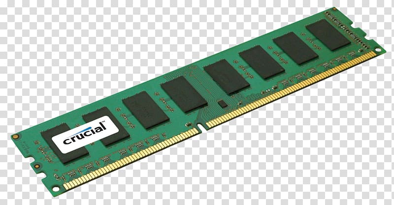 DIMM DDR3 SDRAM Kingston 1600MHz DDR3L KVR16L Registered memory, others transparent background PNG clipart