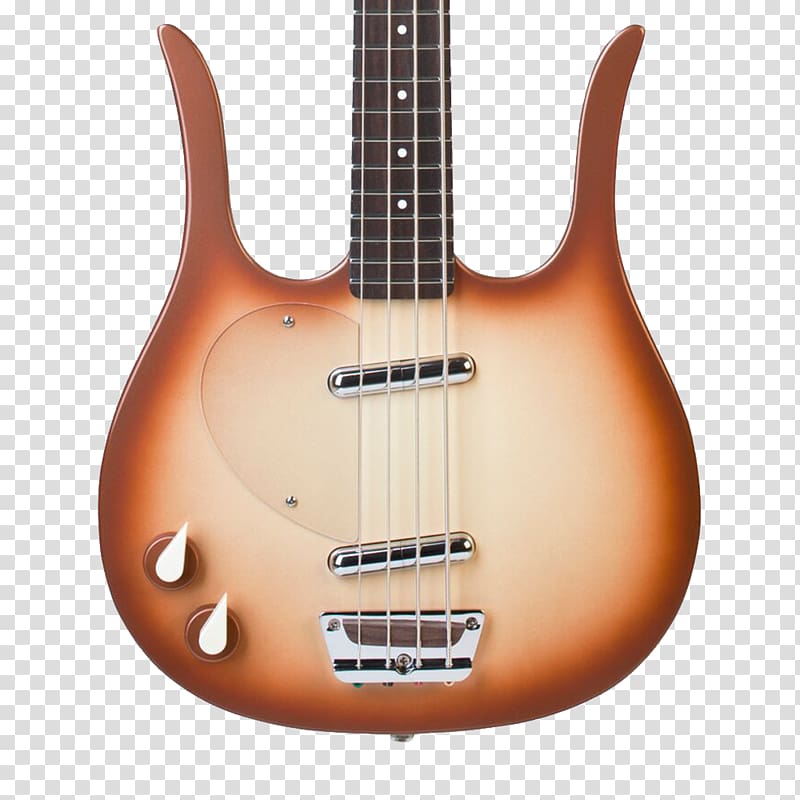 Bass guitar Acoustic-electric guitar Danelectro Slide guitar, Bass Guitar transparent background PNG clipart