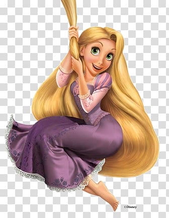 Tangled Rapunzel Flynn Rider Gothel, Disney Princess transparent background PNG clipart