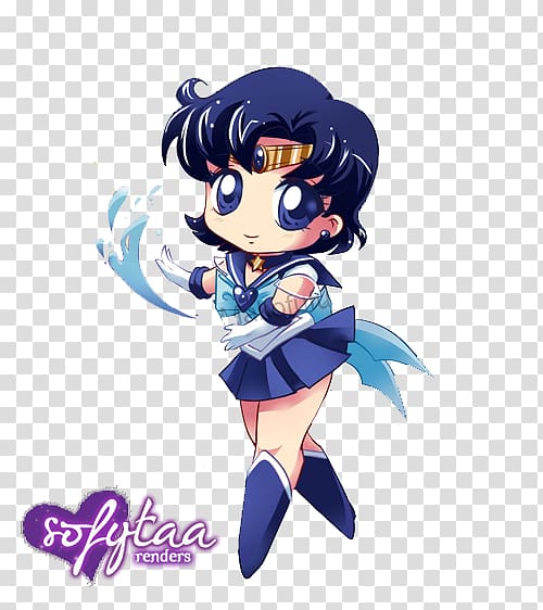 Sailor Mercury Sailor Moon Chibiusa Sailor Mars Sailor Jupiter, sailor moon transparent background PNG clipart