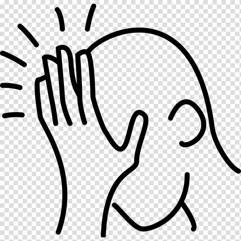 Computer Icons Frustration Facepalm, design transparent background PNG clipart