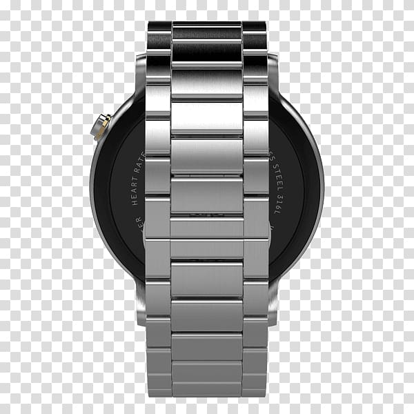 Moto 360 (2nd generation) Smartwatch Watch strap Motorola, watch transparent background PNG clipart