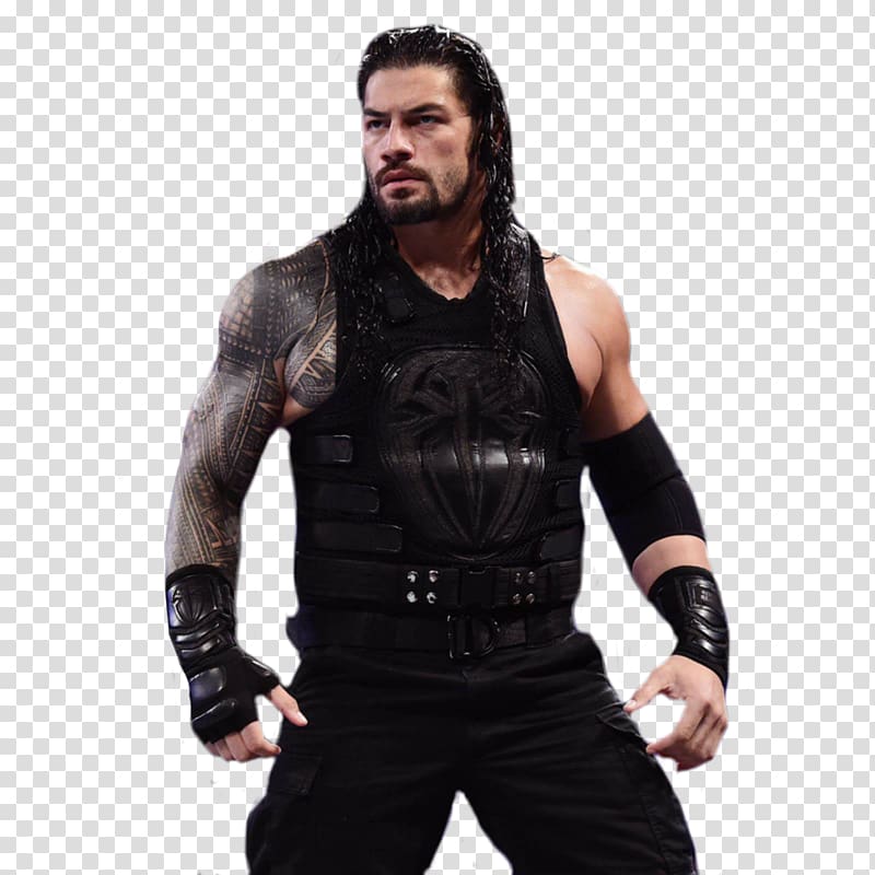 man wearing black sleeveless top, Roman Reigns WWE Raw WWE Intercontinental Championship Survivor Series Elimination Chamber (2018), bret hart transparent background PNG clipart