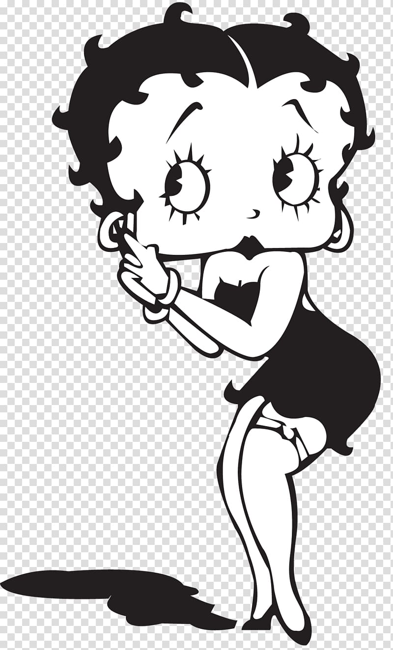 Betty Boop Art Logo, betty boop. transparent background PNG clipart