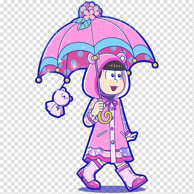 Headgear Raincoat Game Osomatsu-kun Umbrella, Emulator transparent background PNG clipart