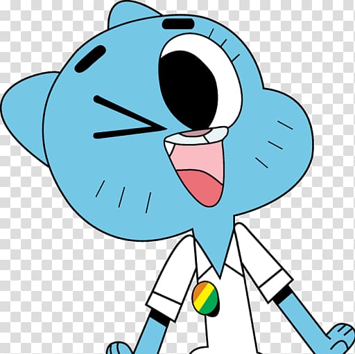 Gumball Watterson Waving transparent PNG - StickPNG