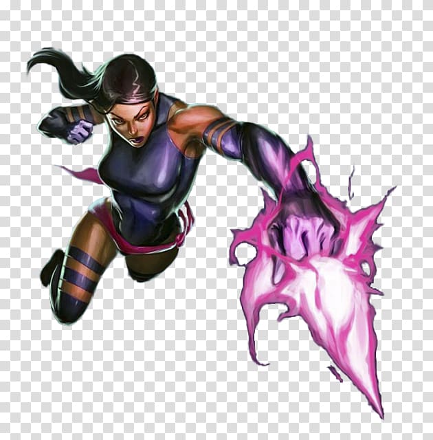 Psylocke Marvel Puzzle Quest Thunderbird Dark Reign Comics, x-men transparent background PNG clipart