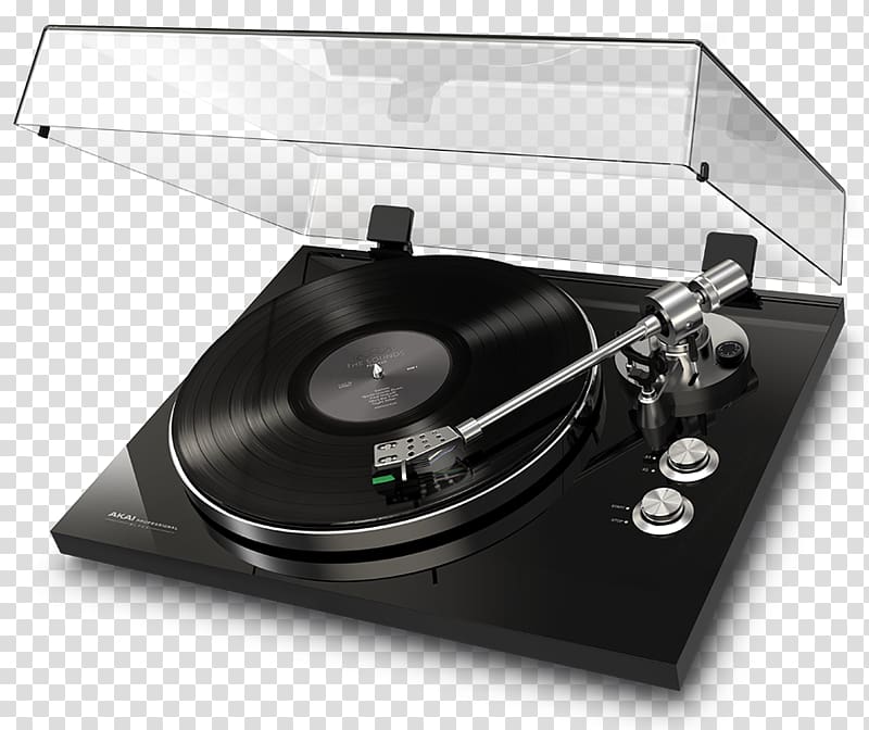 Akai Professional BT500 Belt-drive turntable Phonograph, Turntable transparent background PNG clipart