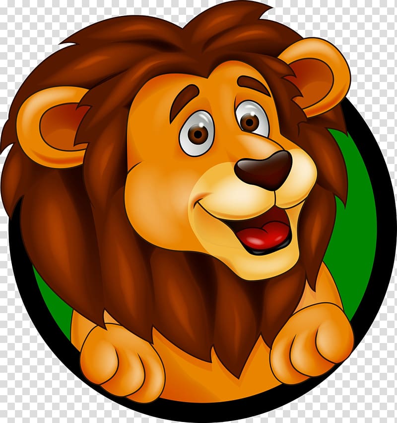 the lion smiles transparent background PNG clipart