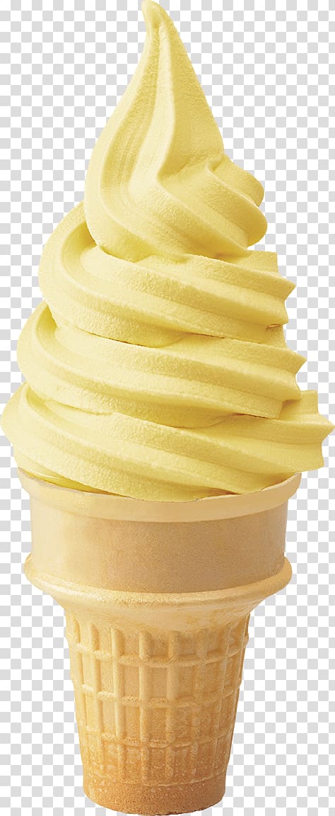 Ice cream Dole Whip Dole Food Company Soft serve Pineapple, ice cream transparent background PNG clipart