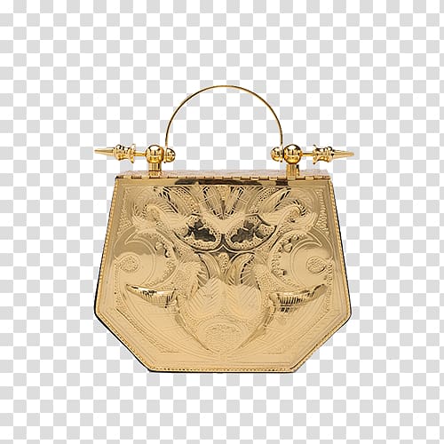 Handbag Minaudière Okhtein Flagship Store Metal, gold hexagon transparent background PNG clipart