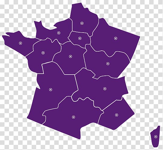 Regions of France Map, recruitment notice transparent background PNG clipart