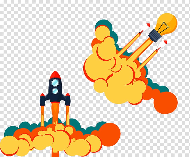 Rocket launch Airplane Icon, rocket transparent background PNG clipart
