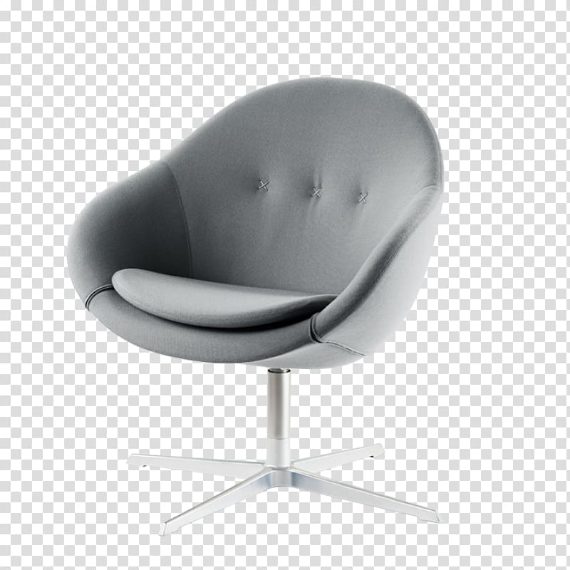 Fauteuil Chair Varier Furniture AS Couch, gray projection lamp transparent background PNG clipart