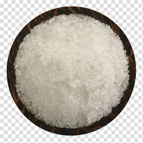 Fleur de sel Sodium chloride Sea salt Himalayan salt, Edible salt transparent background PNG clipart