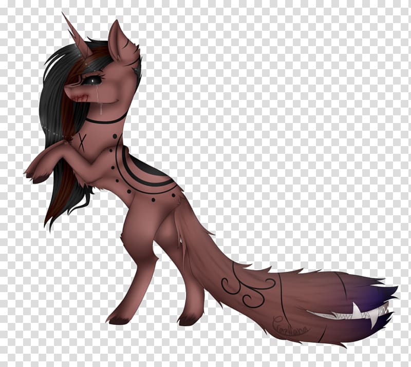 Canidae Pony Horse Dog Demon, Help Me transparent background PNG clipart