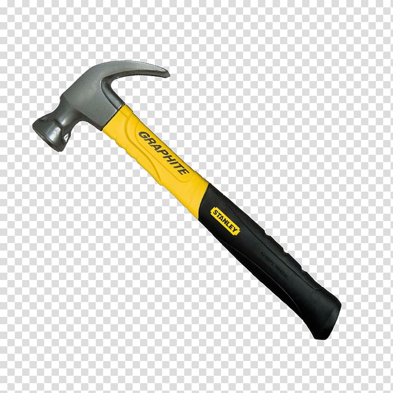 Claw hammer Tool Jackhammer Nail, hammer transparent background PNG clipart