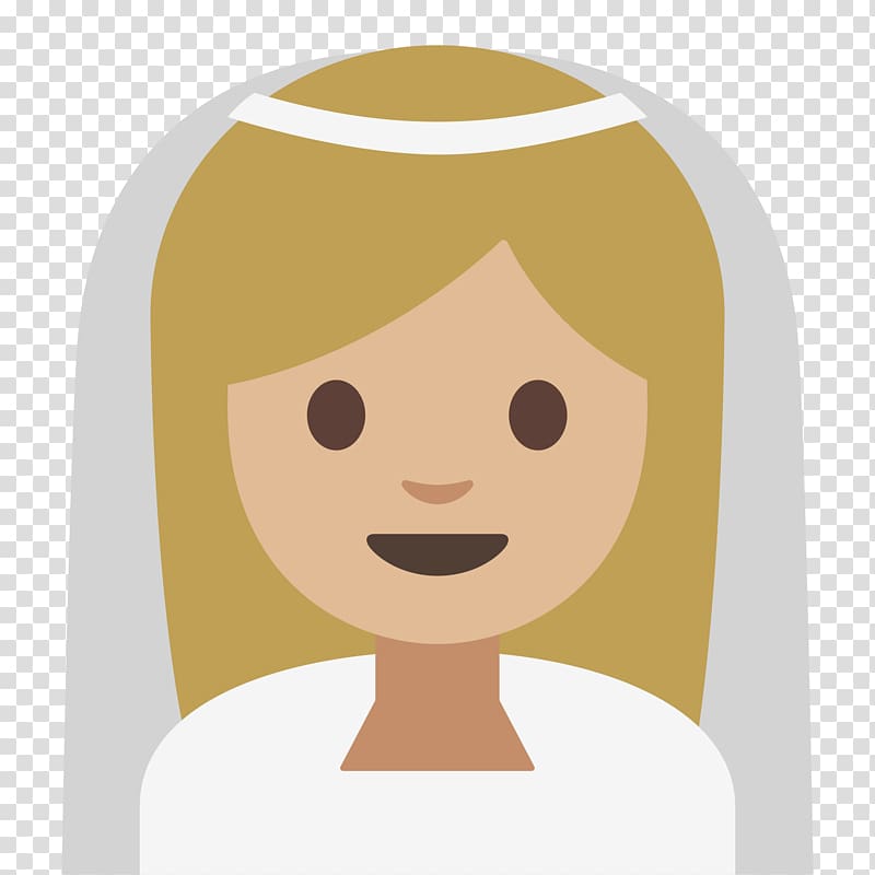 Veil Human skin color Bride Emoji, IDEA transparent background PNG clipart