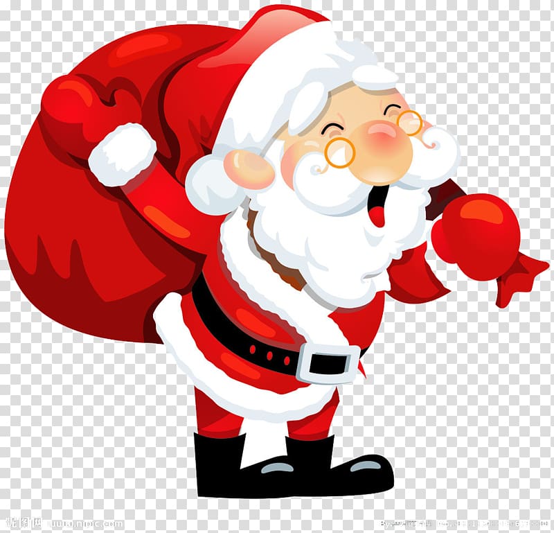 China Paper EC-Council EXIN Test, Santa Claus Creative transparent background PNG clipart