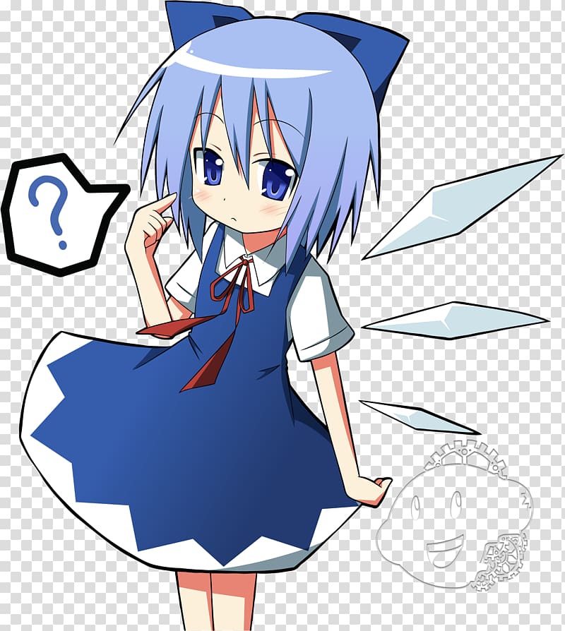 Touhou Project Cirno Shoot \'em up Video Games Team Shanghai Alice, cirno transparent background PNG clipart