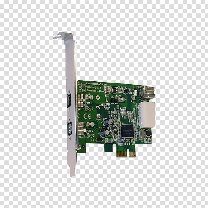 TV Tuner Cards & Adapters Network Cards & Adapters IEEE 1394 Conventional PCI PCI Express, Ieee 1394 transparent background PNG clipart