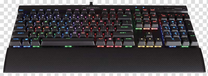 Computer keyboard Computer mouse Corsair Gaming K70 LUX RGB Corsair,Cherry MX Multi-Colour RGB Backlit Mechanical Gaming Keyboard Black, Computer Mouse transparent background PNG clipart