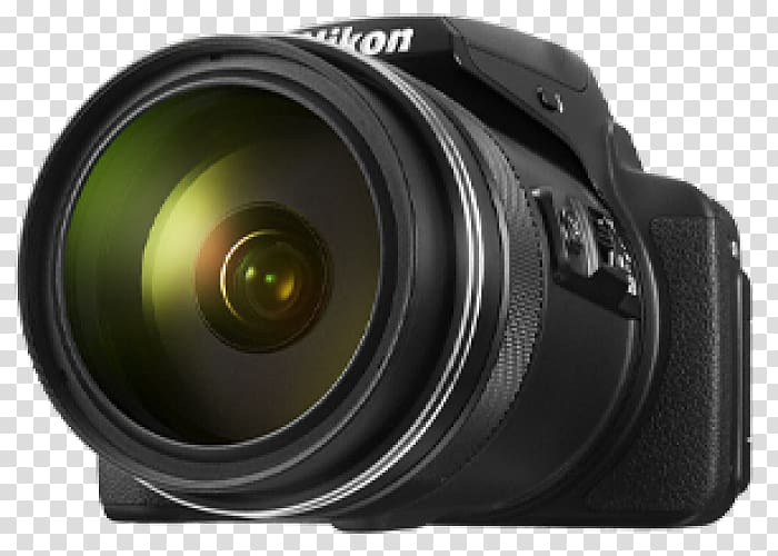 Point-and-shoot camera Nikon Bridge camera, Camera transparent background PNG clipart
