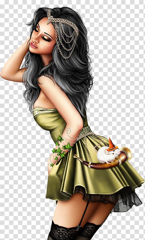 Poser Woman 3D computer graphics, woman 3d transparent background PNG clipart