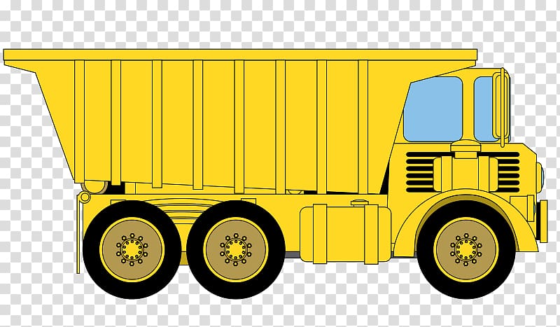 Dump truck Car , Dump Truck Cartoon transparent background PNG clipart